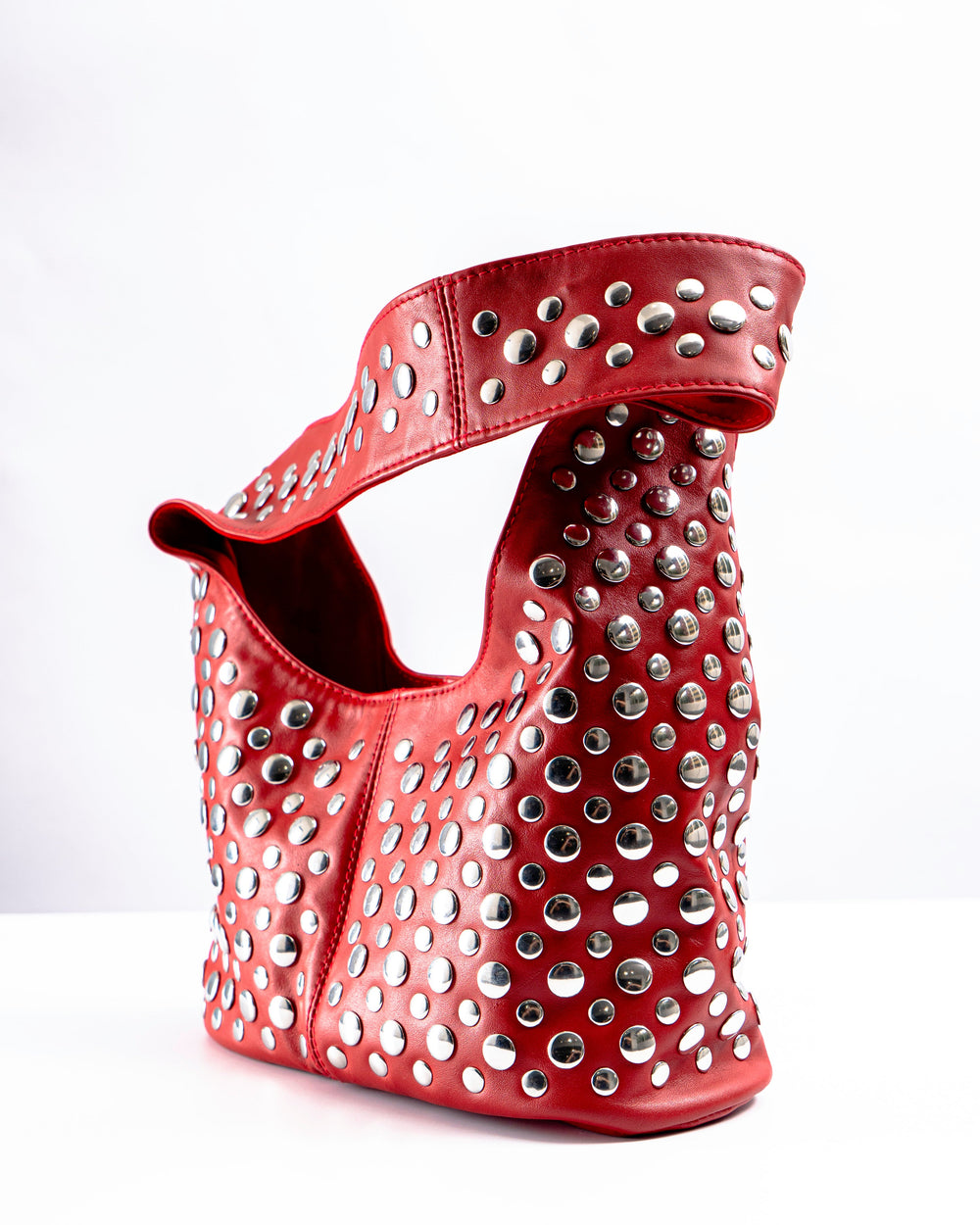 Astrid in Cherry (Nappa Leather)