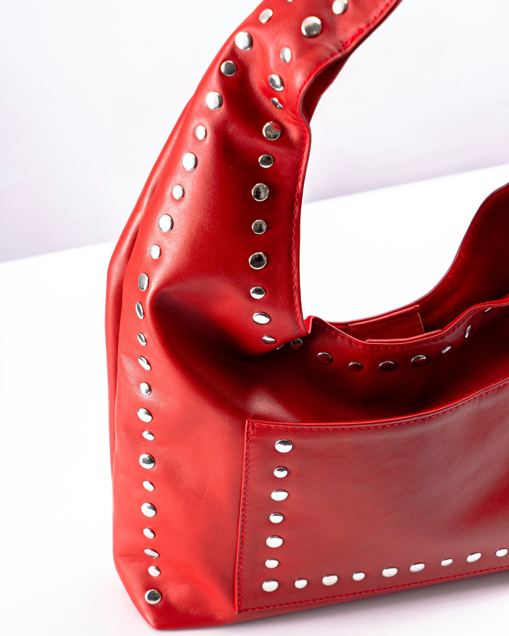 Halston in Cherry (Nappa Leather)