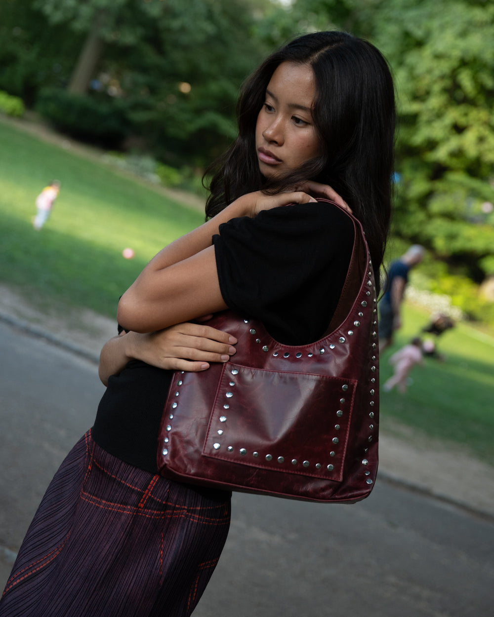 Halston in Merlot