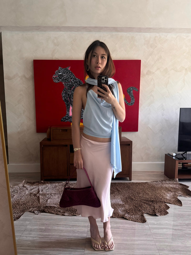 Madelene in Pink Ostrich — customer photo